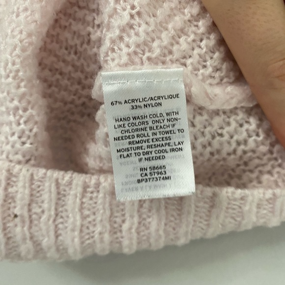 BP. Light Pink Longsleeve Sweater - Picture 4 of 4